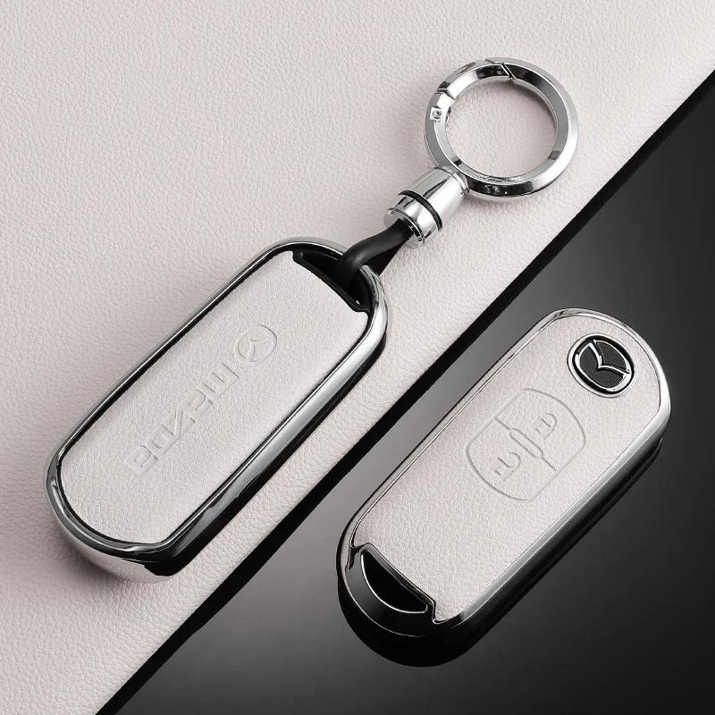 for TPU Car Smart Remote Key Case Cover Shell For Mazda 2 3 5 6 BL BM GJ Atenza Axela Demio CX-3 CX3 CX-5 CX5 CX7 CX-7 CX-9 CX8 GF1