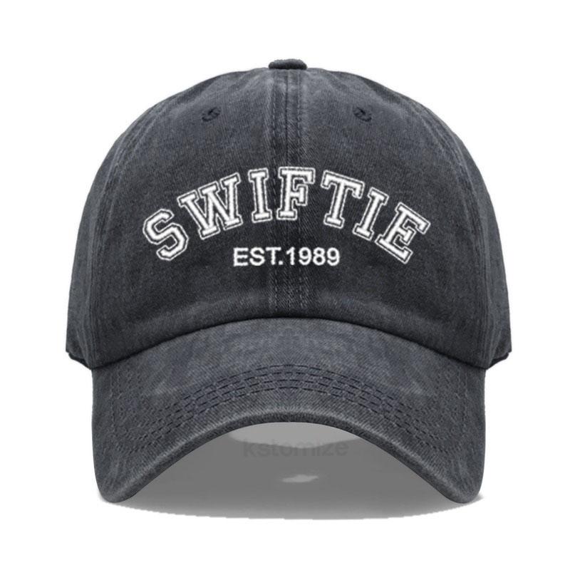 SWIFTIE 1989 Embroidery Baseball Cap for Men Women Unisex Washed Cotton Dad Hat Sun Hat Gift Fans Outdoor Sports Dropshipping