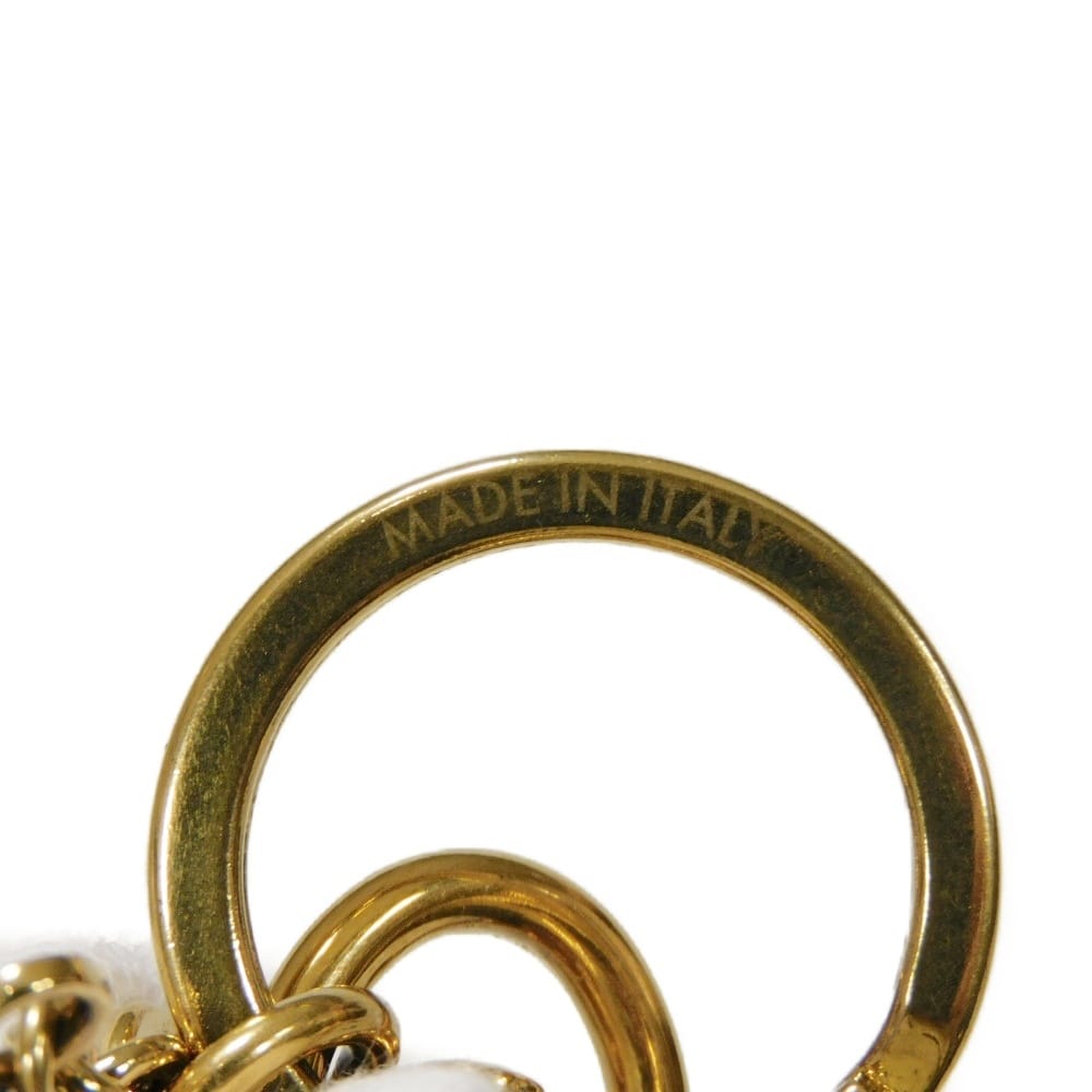 Used LV Circle 12564 Monogram Porte Clés Preppy Flower M00363 7950 Key Ring Bag Charm, Multicolor, Women's from Japan