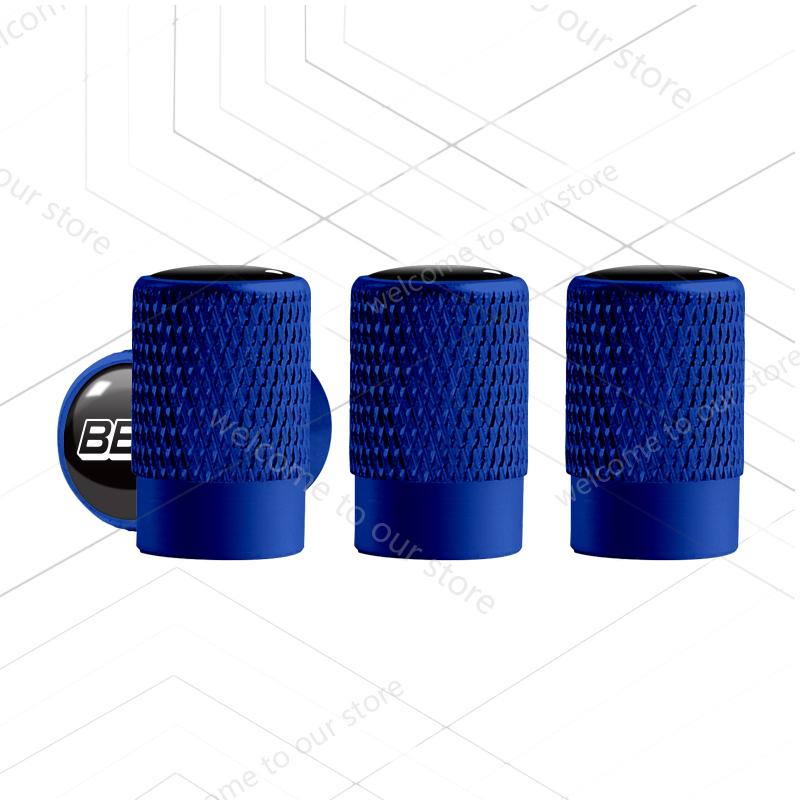 4Pcs/Set For Racing Modified Forged Wheel LOGO Badge Universal Motorcycle Car Wheel Tire Valve Caps Tyre Stem Covers Accessories