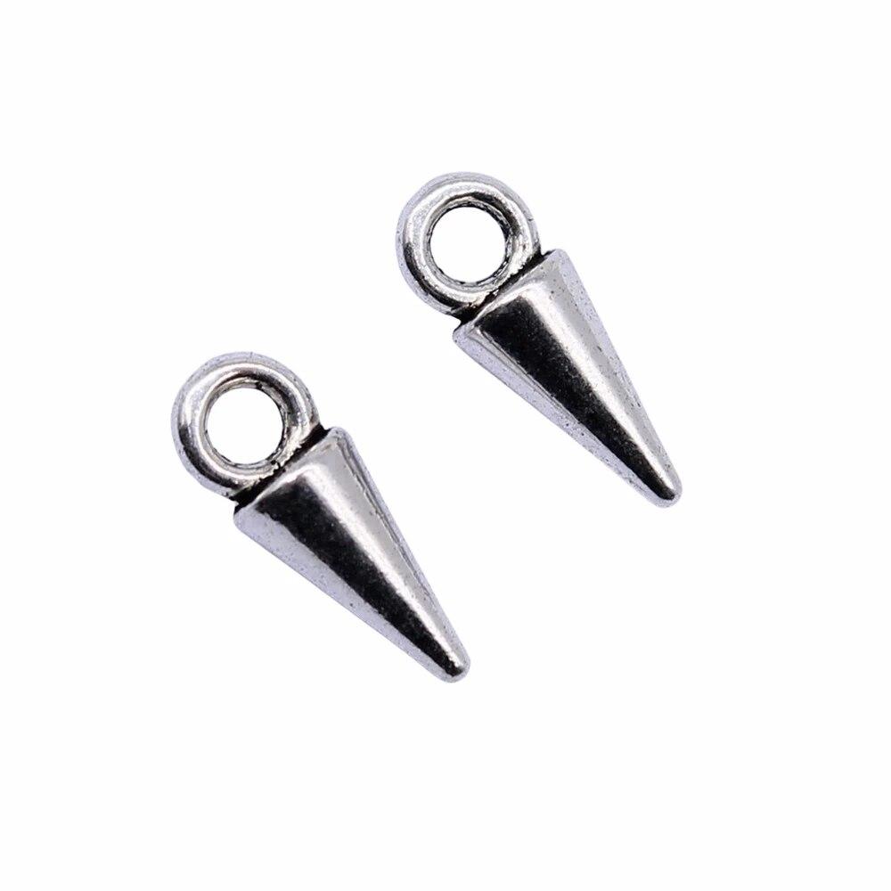 Компоненты конической подвески с обжимными концами и бусинами Женские аксессуары Популярные украшения