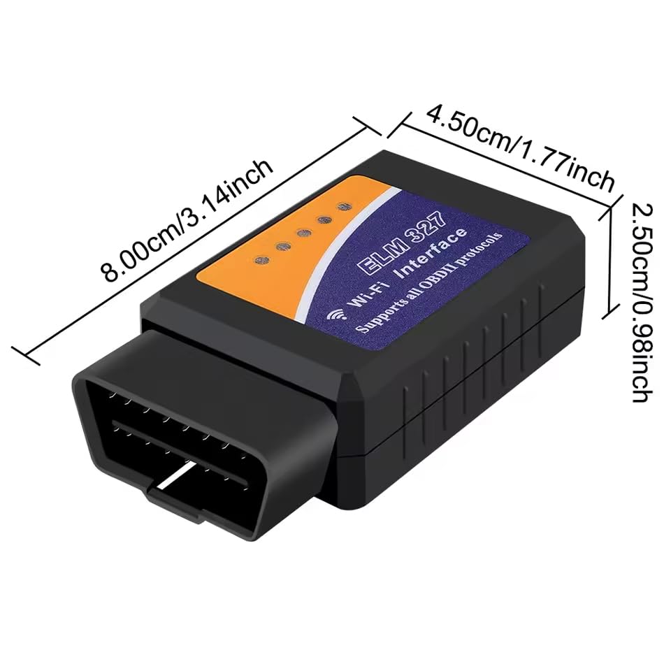 Zmart ELM327 V1.5 OBD2 wifi самодиагностика донгл iOS iPhone авто