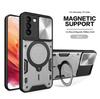 For Samsung Galaxy S21 Plus Case Shockproof Armor Magnetic Holder Ring Phone Cases For Galaxy S 21 FE S21 Ultra S21FE Back Cover