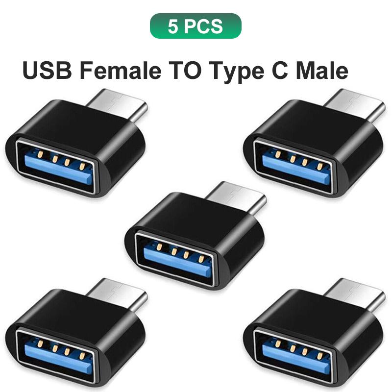 Адаптер типа C на USB 3.0 USB-C 3.1 мужской OTG A женский разъем данных для устройств MacBook Pro iPad Mini 6/Pro MacBook Air типа C