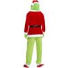 The Grinch Green Hair Monster Christmas Clothing 2025 New Christmas Clothing, Santa Claus Clothing