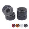 4PCS RC Beadlock Wheel Rim Set 1,9 дюймов Алюминиевый сплав 1/10 RC Автомобильная ступица колеса для осевого SCX10 I II II
