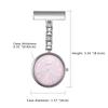 Lancardo Nurse Watch Analog Pocket Watch Clip Amazon Brooch Clock Waterproof Nurse Watch Large Scale Pocket Watch Повседневная жизнь Поездки на работу Рождество