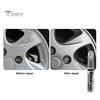 Car Rim Touch-Up Paint Wheel Touch-Up Pen Kit Super Adhesion Waterproof Compact Size Portable Car Wheel Scuff Scratch Repair Pen