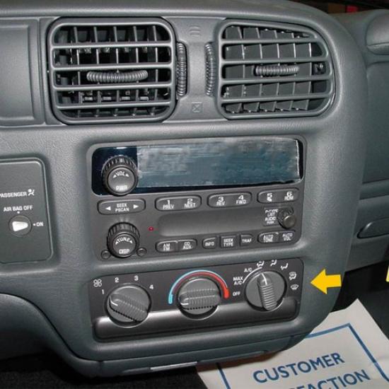 3x Climate Knob Control Heater AC For 98-05 Chevy Blazer S10 GMC Jimmy Sonoma US