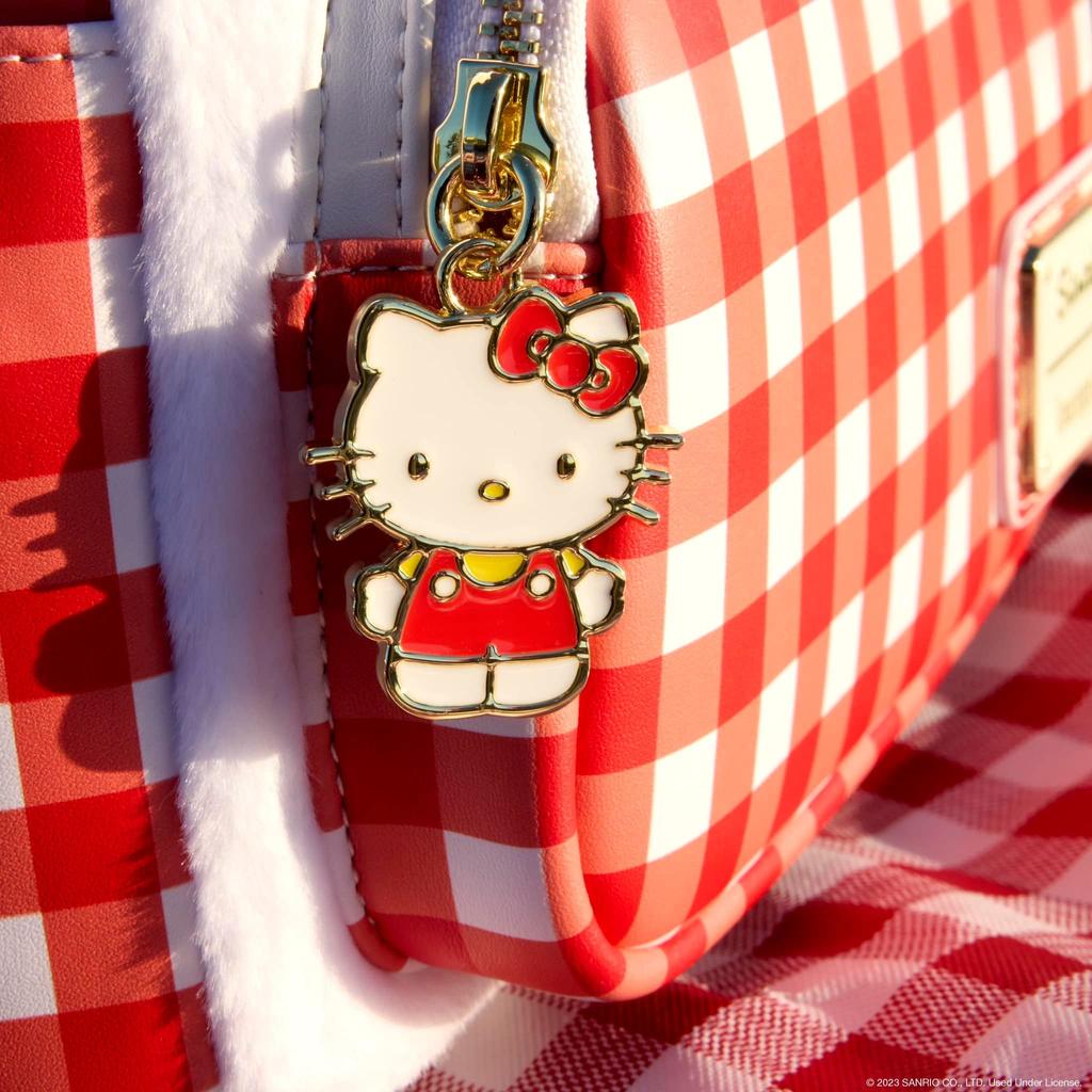 Loungefly Mini Backpack Loungefly Mini Backpack Hello Gingham Sanrio Kitty