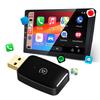 Smart AI Box BT WiFi 5.8G Wireless CarPlay Android Auto Adapter Plug and Play Smart Link for Wired Carplay Android Auto Cars