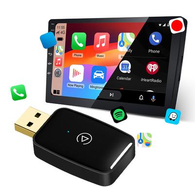 Smart AI Box BT WiFi 5.8G беспроводной CarPlay Android Auto адаптер Plug and Play Smart Link для проводных Carplay Android Auto автомобилей