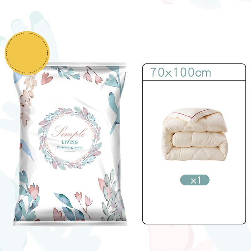 Вакуумные пакеты для хранения Компрессионные пакеты для одежды Утолщенный материал Экономия места Органайзер для хранения Путешествия Домашнее использование Постельное белье Одежда Сумка для хранения