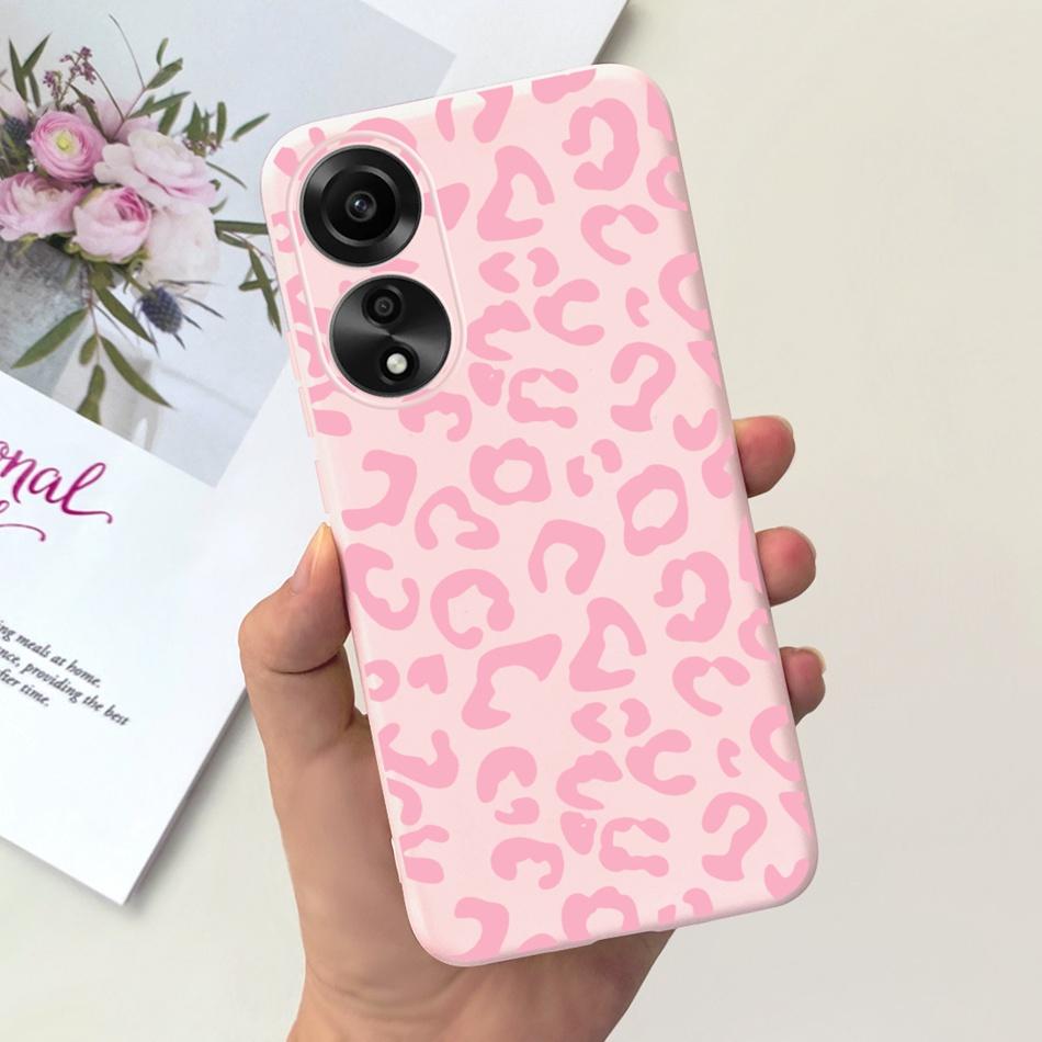 For OPPO A78 Case Oppo A78 4G CPH2565 Cute Fashion Candy Color Soft Silicone TPU Phone Back Cover For OppoA78 A 78 4G 2023