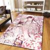 Cherry Blossom Journey Custom Name Carpet Rug For Living Room Bedroom Home Sofa Decoration Kids Play Nonslip Floor Mat
