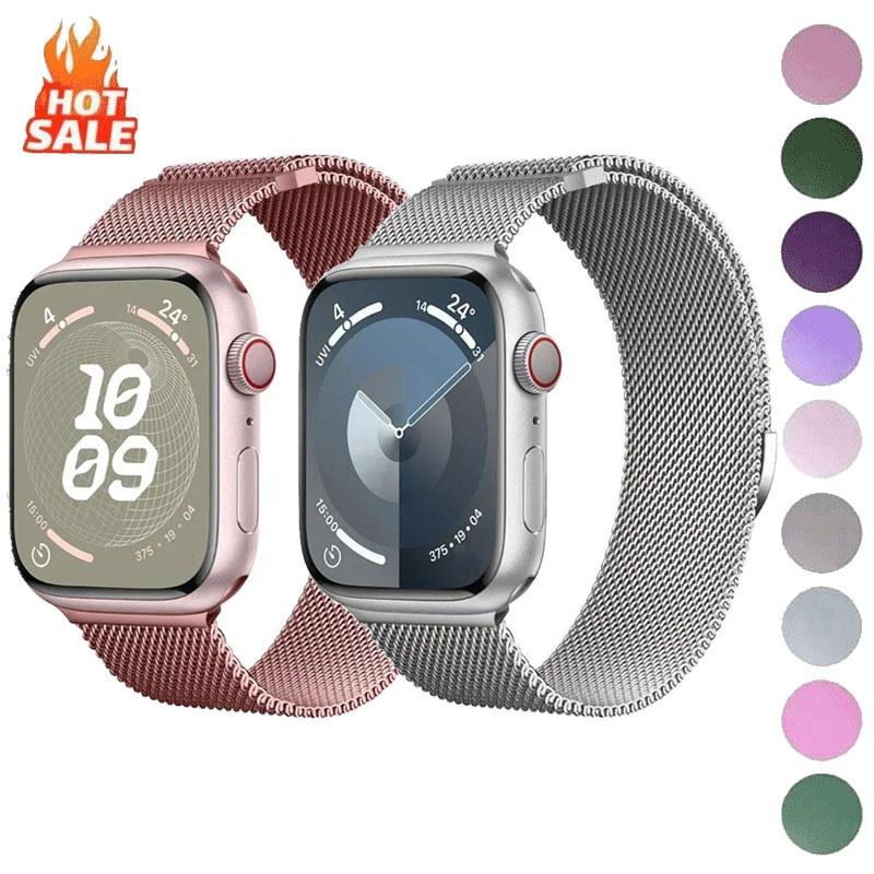 Магнитный ремешок Для Apple Watch Ultra 3 2 49мм S10 S11 42мм 46мм 45мм 44мм 40мм 41мм 38мм для iWatch Серии9 8 7 6 5 4 3 SE