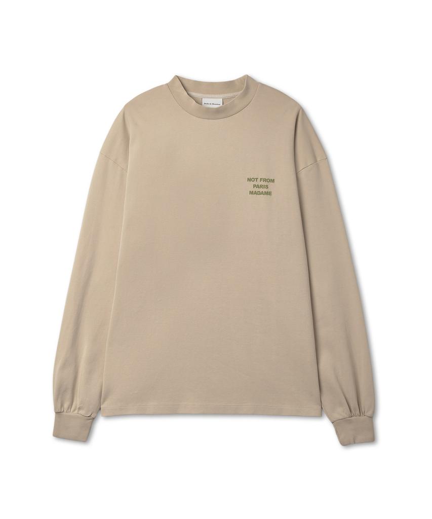 DROLE DE MONSIEUR Le T-Shirt Slogan Ml - Brown