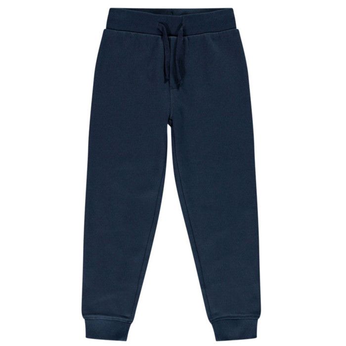 Pantalon jogging de sport enfant bleu marine – Taille élastique et Poches – 3 à 14 ans - Bleu