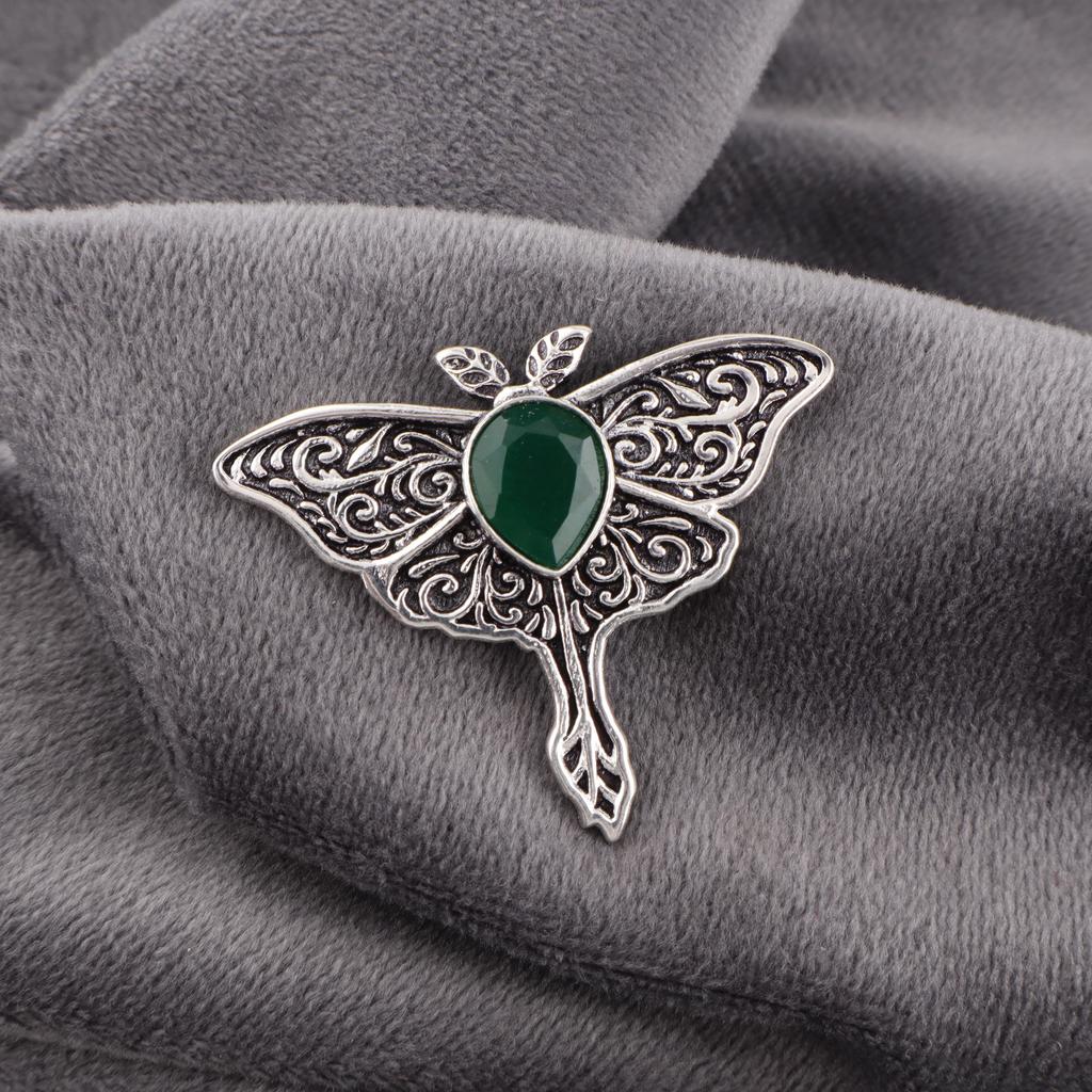 Green Onyx Pendant Handmade Gemstone Jewelry, 925 Solid Sterling Silver Pendant Unique Design Jewelry