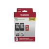 Pack of 2 Ink Cartridges + Photo Paper Pack - CANON - PG-510 Black + CL-511 Color