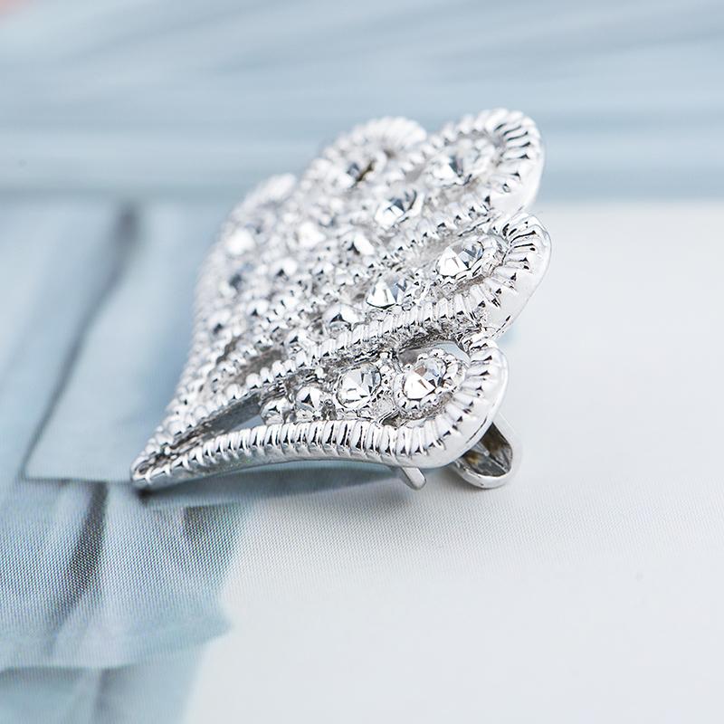 1PC Brooch Women Brooch Pin Rhinestone Crystal Wedding Elegant Fashion Accessories