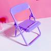 Plastic Mini Chair Phone Stand ABS Mini Phone Holder Sweet Mobile Phone Holder  Men
