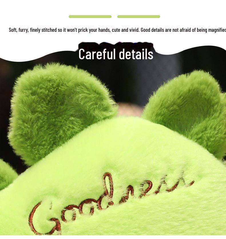 Серия мягких игрушек «Парк динозавров»: Тираннозавр, стегозавр, трицератопс — идеальный подарок на год Дракона