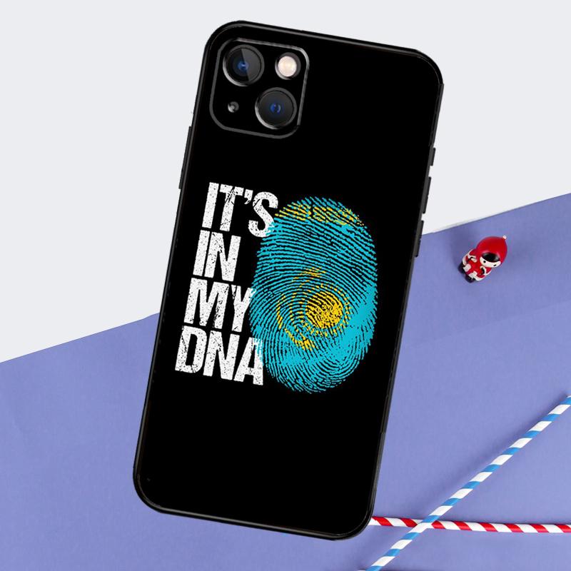 Чехол для телефона Флаг Казахстана Для iPhone 16 Pro Max 11 13 14 15 Pro Max 12 Mini XR 16 15 Plus 16e Задняя крышка