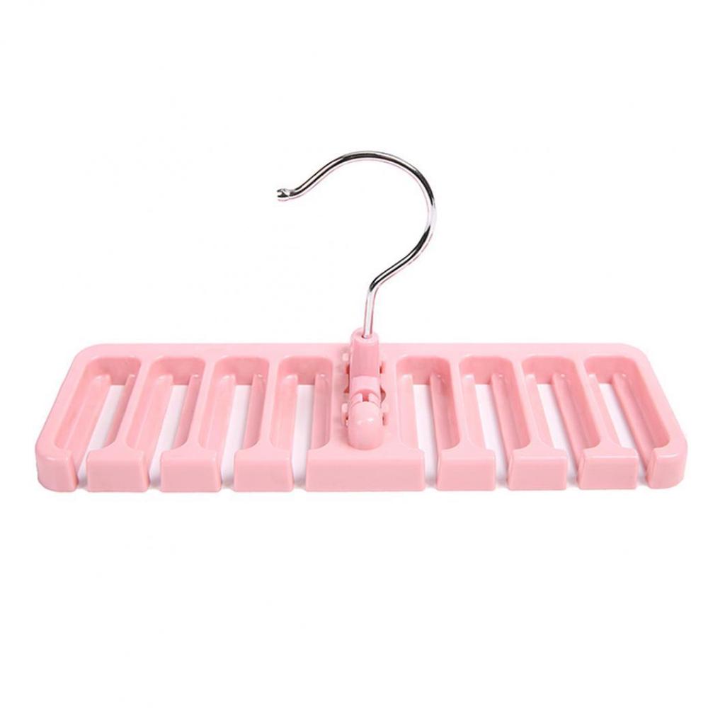 Closet Storage Rack Tie Belt Scarf Organizer Space Saver Rotating Hanger Holder KTY