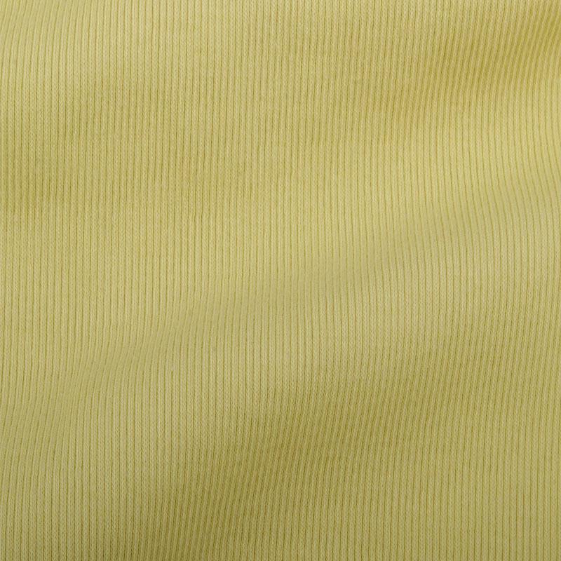 220 г/260 г/300 г Мягкая эластичная трикотажная ткань 2x2 в рубчик из чистого хлопка