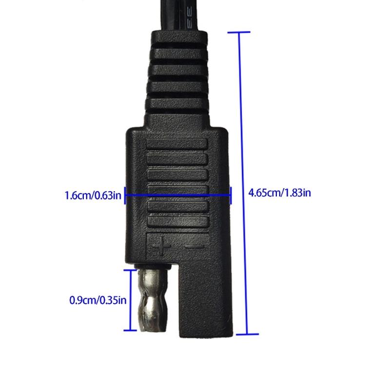 Мотоциклетные USB-зарядки Универсальный кабель-конвертер SAE в USB SAE Быстрый удлинитель 5 В 2 А для мобильного телефона