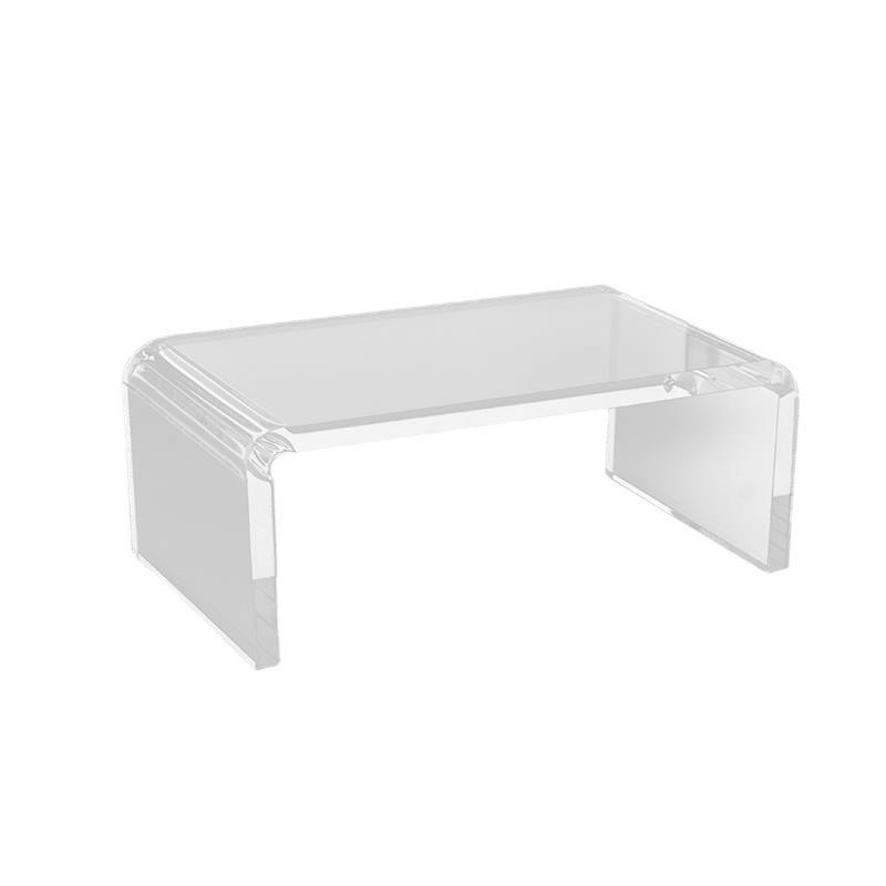 U-Shaped Acrylic Shoe Display Stand - Transparent Plexiglass Divider Shelf
