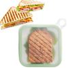 Sandwich Holder Lunchbox Bakery Boxes Silicone Rubber Portable Lunch Box Loaf Bread Sandwich Containers Sealable Containers 1pc