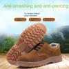 Labor Insurance Shoes Men's Summer Breathable Steel Baotou Anti-smashing and Anti-piercing Lightweight Protective Electric Welding Work Shoes