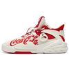 Coca Cola x Bastard Спортивные повседневные кроссовки средней высоты Мужские Красный Белый 11928088-9