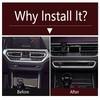 Dashboard Central Control Sound Volumn Adjust Knob Panel Frame Cover Trim Interior Accessories For BMW 3 Series G20  - 2024