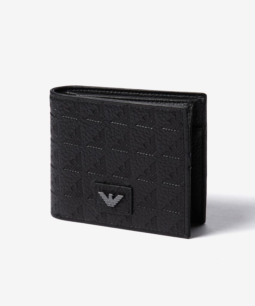 Кошелек EM001741 AF14774 WALLET С ОТДЕЛЕНИЕМ ДЛЯ МОНЕТ [Emporio Armani] Складной Мужской ЧЕРНЫЙ/Черный [Б/у]