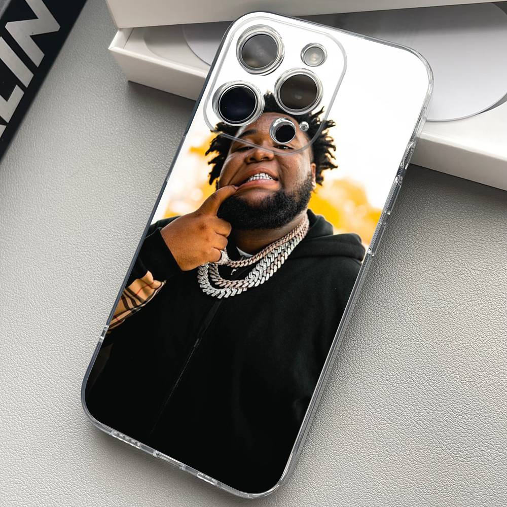 Силиконовый чехол для телефона с изображением певца Rod Wave Материал Для iPhone 17 16 15 11 12 13 14 Pro Max Mini Plus Мягкий ТПУ