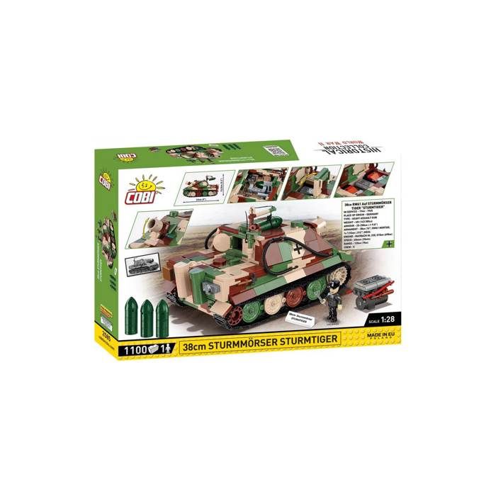 Maquette - COBI - STURMMÖRSER 'STURMTIGER' - 258 Pièces - Plastique - À Monter Soi-même