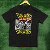 Футболка Punk Rock Band The Casualties For Punx Размер L винтажная стираная мужская эластичная унисекс повседневная с принтом универсальная