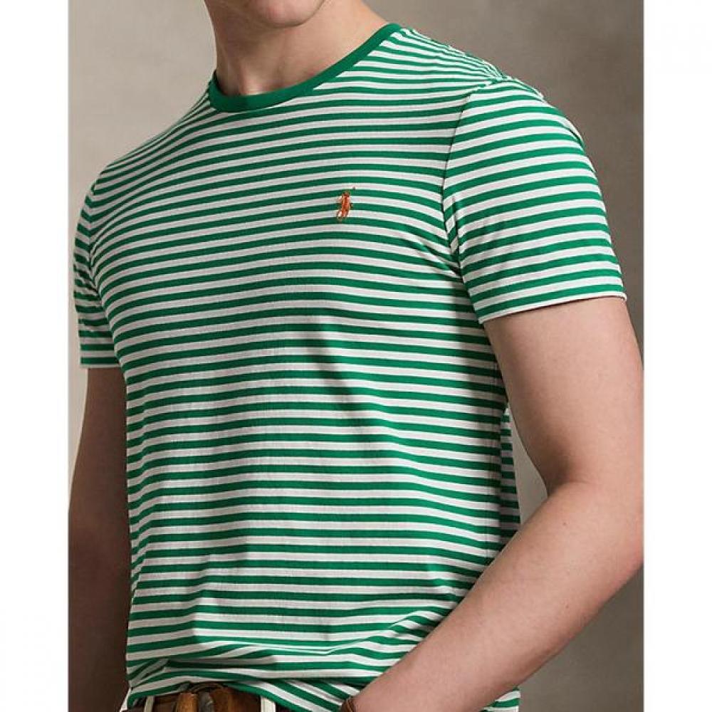 Polo Ralph Lauren Мужская S индивидуальная узкая посадка полосатая футболка mnpoTSh1n823131999