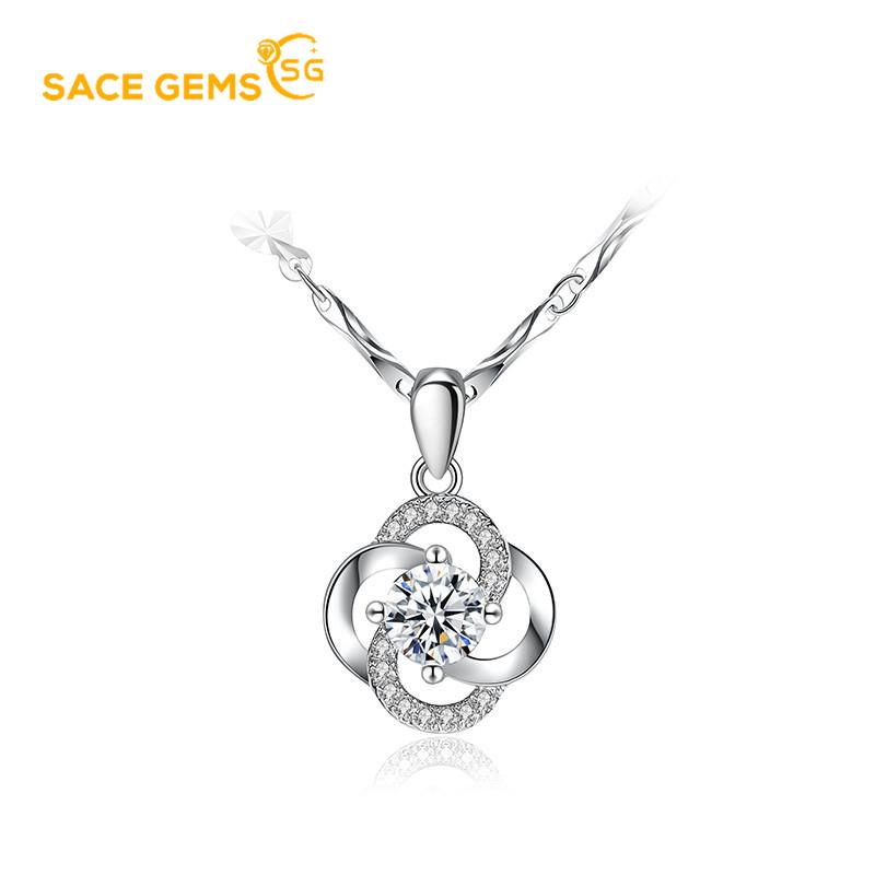 Sace Gems Женский кулон из медного сплава с цирконом, модный подарок
