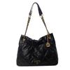 Fashion Bag Women's New Large-capacity Rhombus Embroidery Thread Chain Tote Bag Shoulder Bag