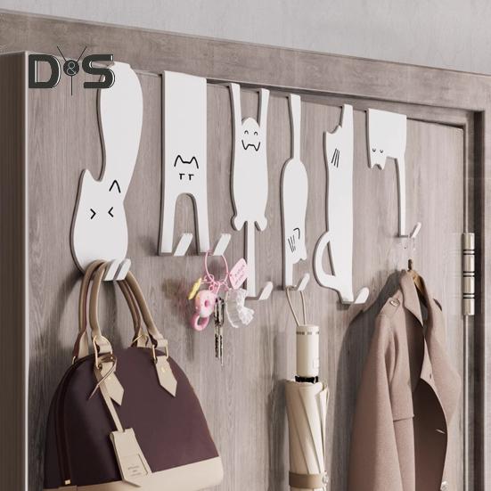1/6 шт. Над дверью крючок металлический вешалка крючки для подвешивания одежды шляп пальто сумок полотенцесушитель крючок для спальни ванной кухни
