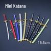 One Piece Samurai Sword Keychain - Sauron's Snow 15cm Three-Sword Style Model with Scabbard