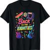 Back To The Eighties Retro T Shirt 80s 90s Vintage Top For Everyday Wear Breathable Fashion Soft Slightly Unisex