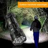 Strong Light LED Flashlight USB Rechargeable Lamp COB Lights Power Display Waterproof Torch Light Super Bright Spotlight Lightweight Flashlights