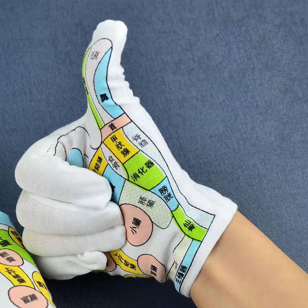 Massage Acupressure Gloves Physiotherapy Massage Relieve Covers Tool Hand Finger Point Health G V0T1