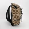 [Pre-Owned] Vintage Logo Wool And Leather Large Capacity Backpack - Excellent #1IPZO94