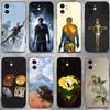Sic Parvis Magna Uncharted Чехол для телефона для iPhone 16,15,14,13,12,11 Plus,Pro Max,XS,X,XR,SE,Mini,8,7, Мягкий силиконовый черный чехол